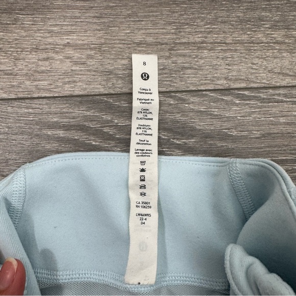 Lululemon Define Jacket Luon Powder Blue 8 Fitted Full Zip Yoga Athletic 2022 - Picture 10 of 14